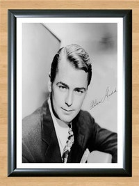 Alan Ladd Shane Branded Signed Autographed Photo Poster painting Poster Print Memorabilia A2 Size 16.5x23.4