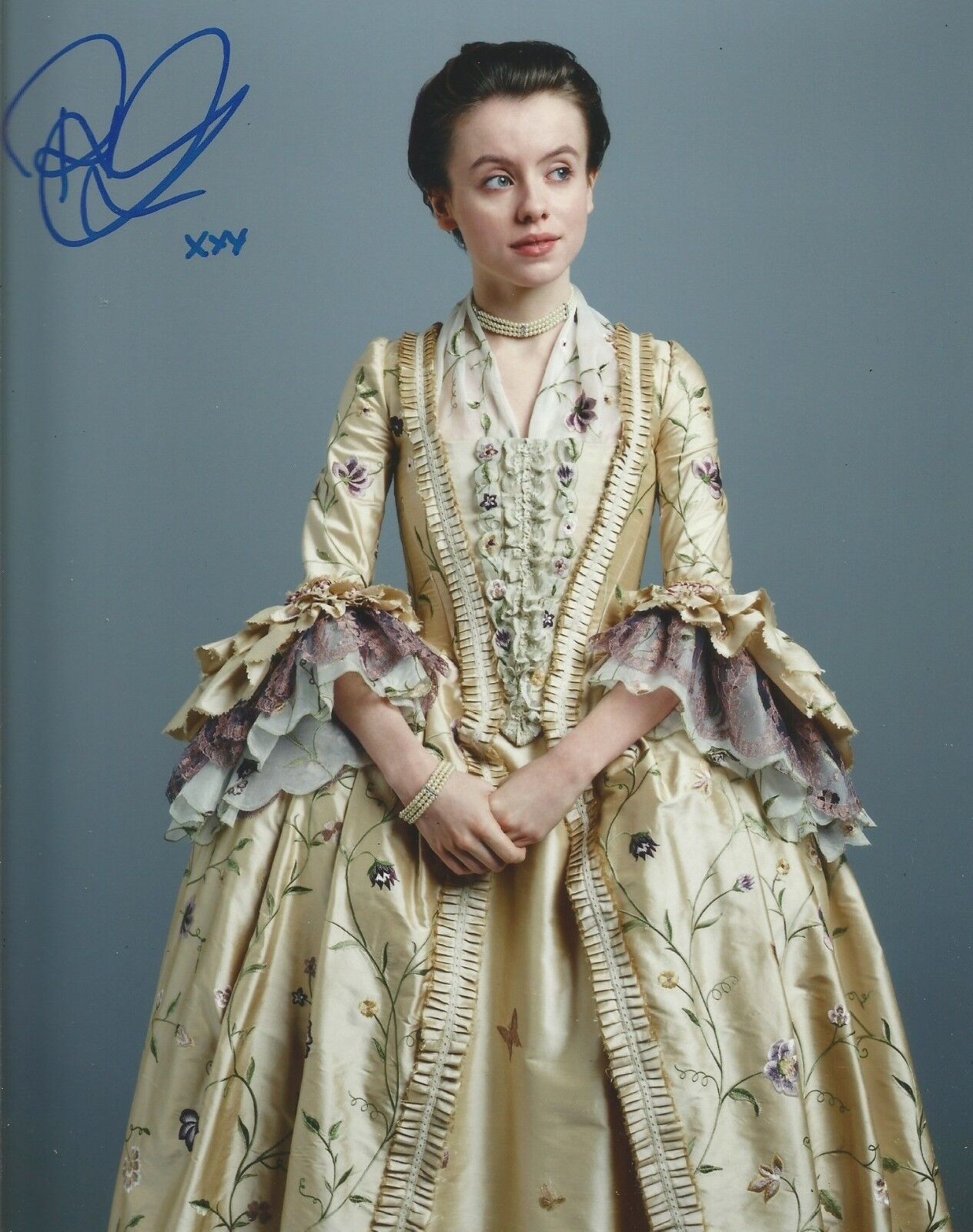 Rosie Day Signed Outlander 10x8 Photo Poster painting AFTAL