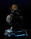 Knight Bust Charging Center Figure Model Mecha Charger Desktop Ornament