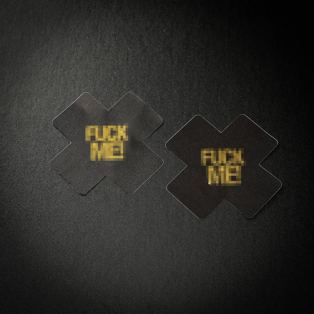 Sexy Women Breast Petals Black Nipple Stickers Invisible Bra Cover Intimate Erotic Disposable Pasties Tepel Sex Accessories