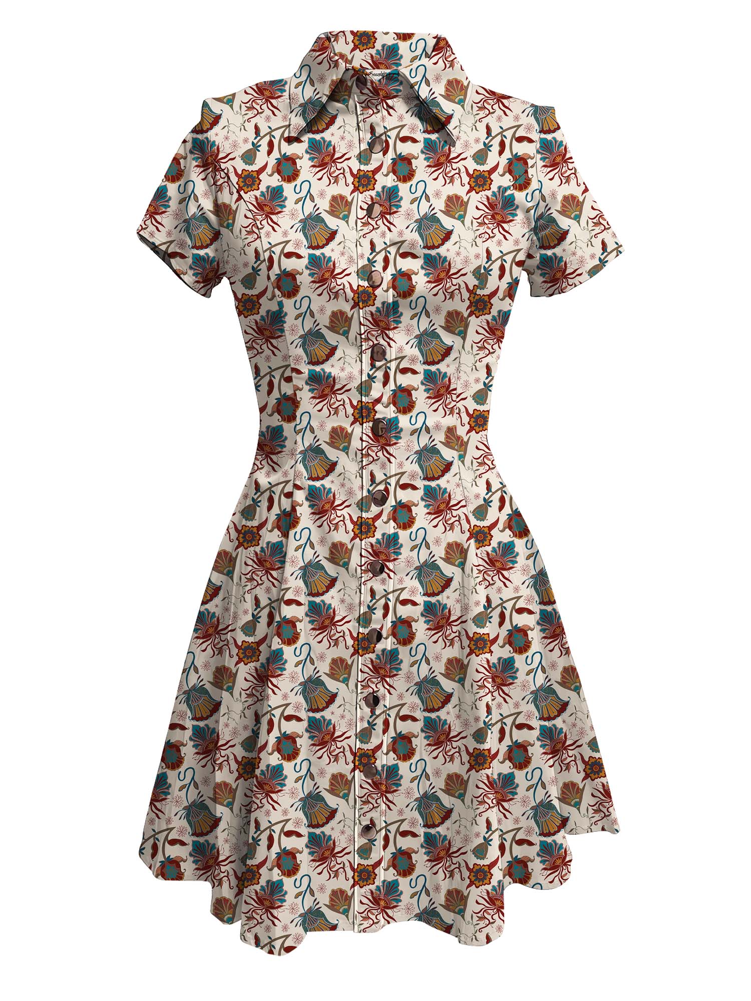 【Freda Lilly X Boozelele】Saloon Style - 100% Cotton Dress