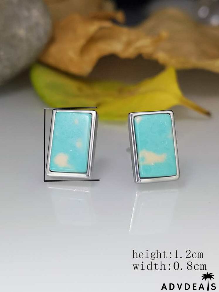 Geo Shaped Stud Earrings