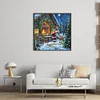 Christmas Eve-11CT Stamped Cross Stitch 50*50cm/19.69*19.69in