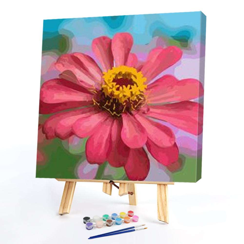 ZinniaPaint By Numbers 40*40cm