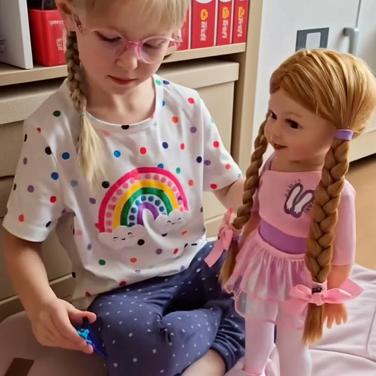 Babeside Sweetie Reborn Baby Doreen 18'' Princess Dancer Toddler Girl 