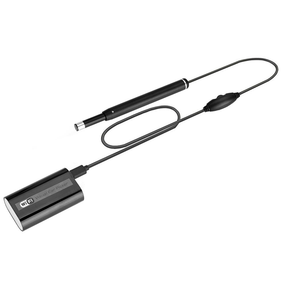 

HD720P Visual WIFI Ear Endoscope Otoscope Camera for Android iOS (Black), 501 Original