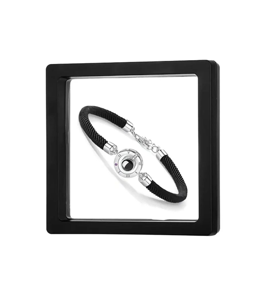 2023 Limited Projector Custom Personalized Circle Photo Bracelet wetirmss