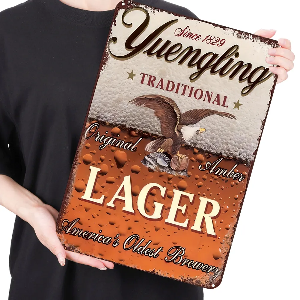 [Big Size]Yuengling Traditional Lager Beer - Metal Tin Signs(12*16Inch ...