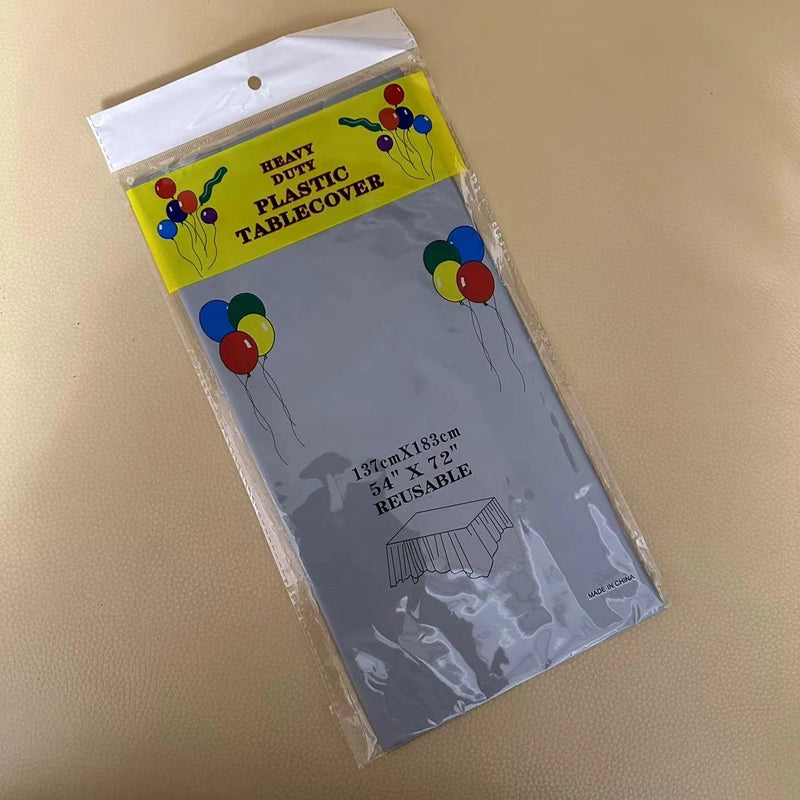 Modern Style Solid Color Cloth Party Street Tablecloth