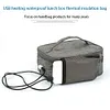 USB Heating Lunch Box Bag Electric Food Heater Large Capacity for Camping Picnic
