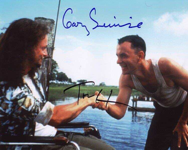 REPRINT - FORREST GUMP Tom Hanks Autographed Signed 8 x 10 Photo Poster painting Poster RP