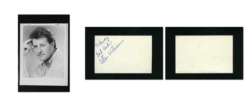 Allen Williams - Signed Autograph and Headshot Photo Poster painting set - Lou Grant