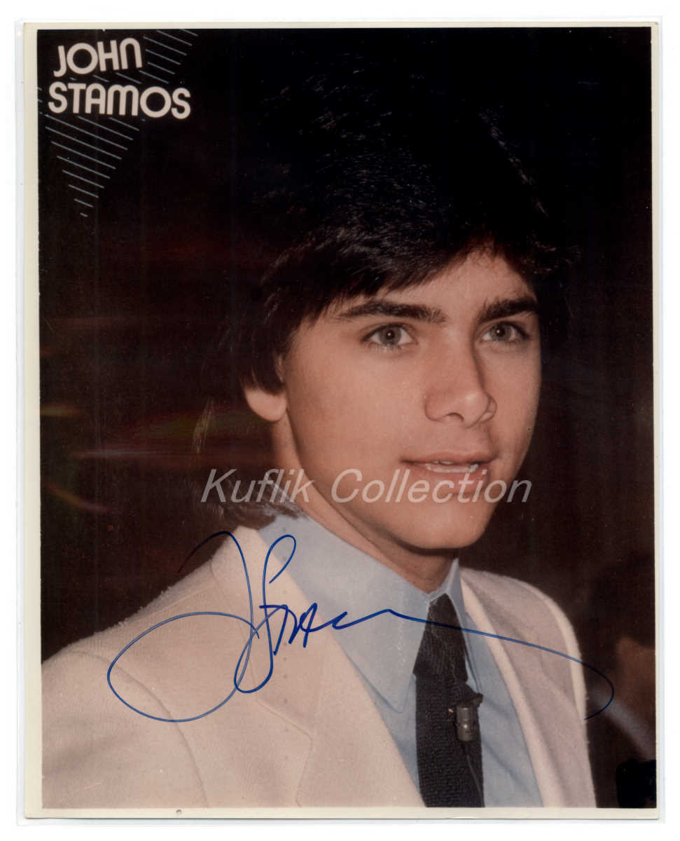 John Stamos - Signed Autograph Color 8x10 Photo Poster painting - Actor - Full House