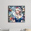 Diamond Painting -DIY Round Drill Snow White（40x40cm）
