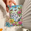 2pcs DIY 5d Diamond Painting Acryl Schmuckschatulle Kit Geschenk f&uuml;r Erwachsene (Katze)