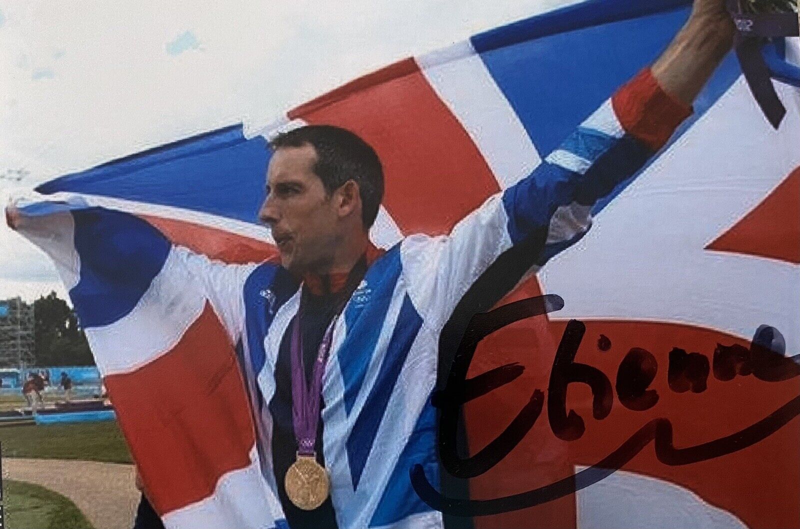 Etienne Stott Genuine Hand Signed 6X4 Photo Poster painting - Team GB - Olympics 3