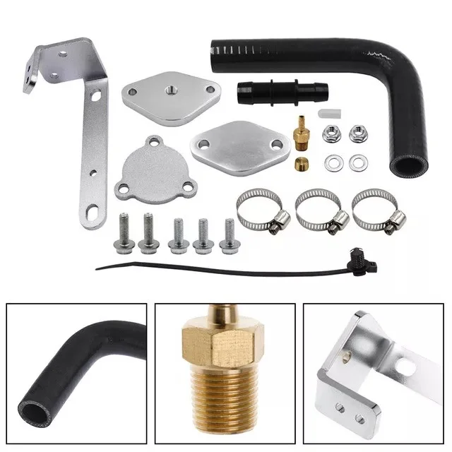 Garlaven 1500 3.0L EcoDiesel 2014-2017 EGR Valve & Cooler Delete Kit for Dodge Ram