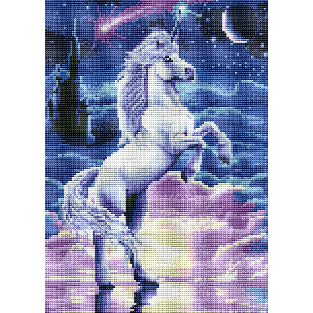 

Cartoon - 11CT Stamped Cross Stitch - 30*40CM, 501 Original