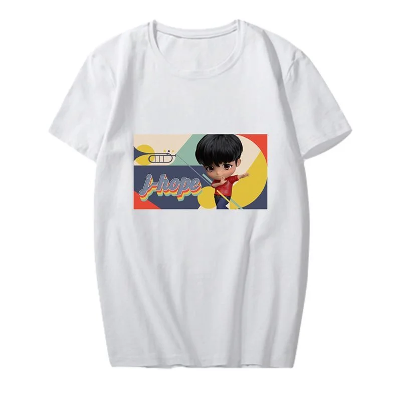 방탄소년단 Cartoon Print Member T-shirt