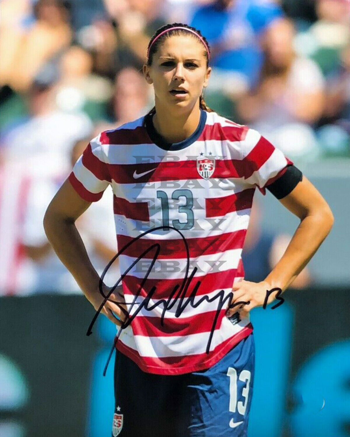 Alex Morgan World Cup Signed Autographed 8x10 Photo Poster painting Reprint