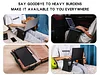 Folding Table, Can Be Used St Home, Office And Car, Suitable For Computers, Laptops, Tablets, Phones, Reading, Writing, Easy To Use, Carry And Store, Lightweight