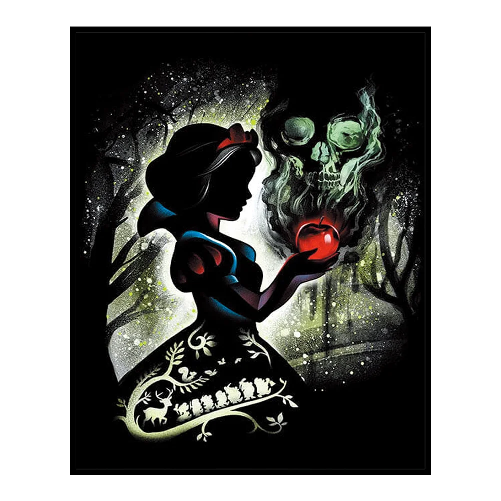 11CT Full Stamped Cross Stitch - Silhouette Series(Canvas|40*50cm)