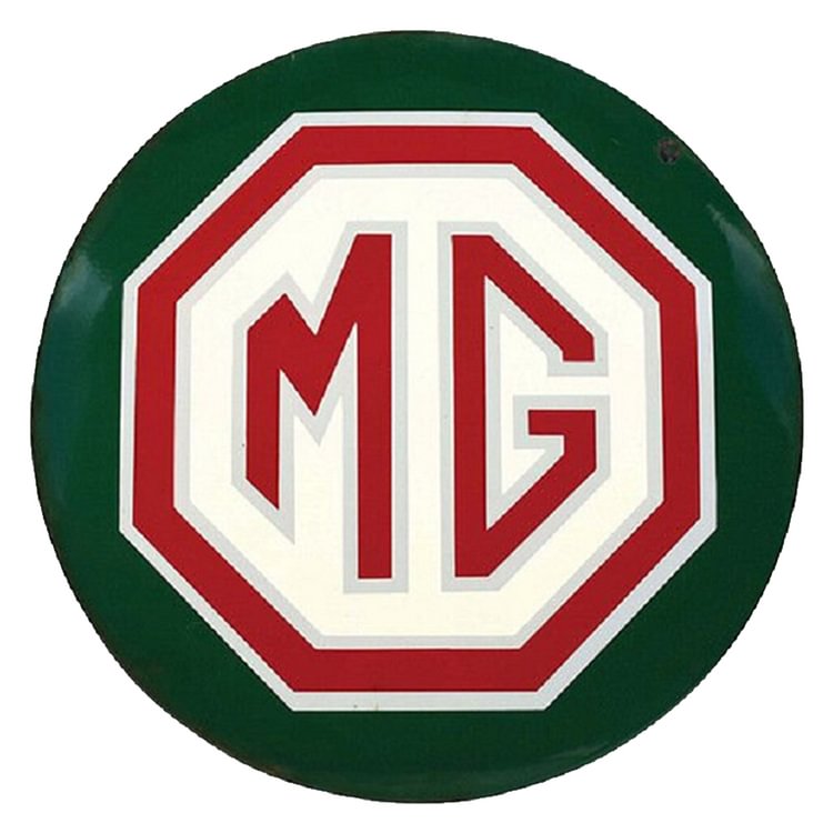 Mg Motor - Tin Signs/Wooden Signs - Letter Series - 12*12inches (Round)