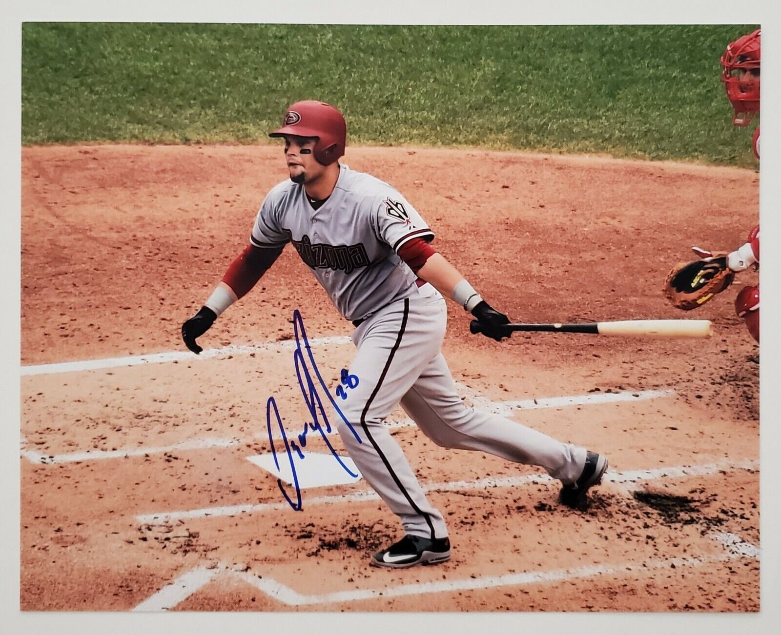 Oscar Hernandez Signed 8x10 Photo Poster painting MLB Arizona Diamondbacks Catcher Auto RAD