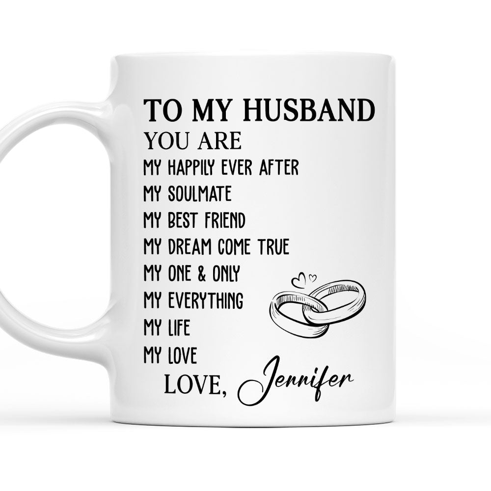 Loveyoufancy My Everything - Personalized Custom Coffee Mug