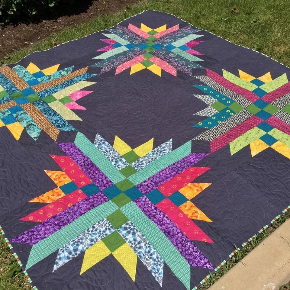 Spring patchwork template 2pcs 