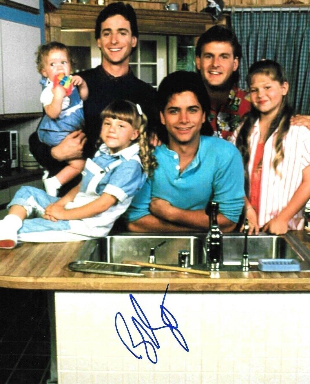 * BOB SAGET * signed 8x10 Photo Poster painting * FULL HOUSE * DANNY TANNER * PROOF * 11