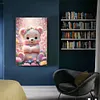 uk.everydayedeals (Limited Stock)Diamond Painting - Full Round - Bear(40*60cm)