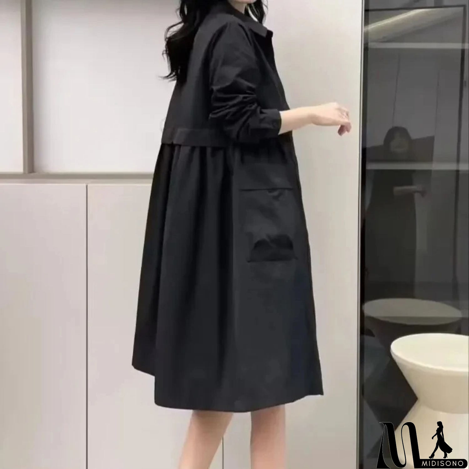 MidiSono - Casual and Fashionable winter Coat