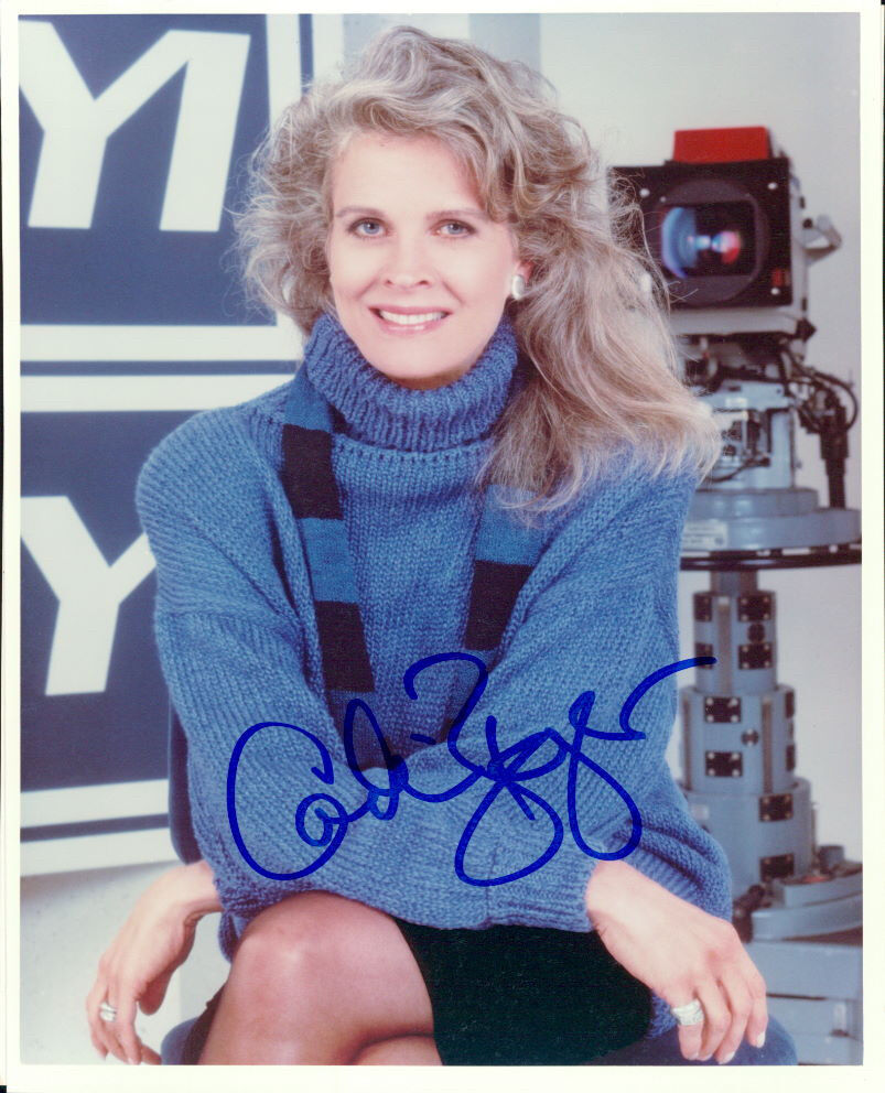 Candice Bergen signed authentic 8x10 Photo Poster painting COA