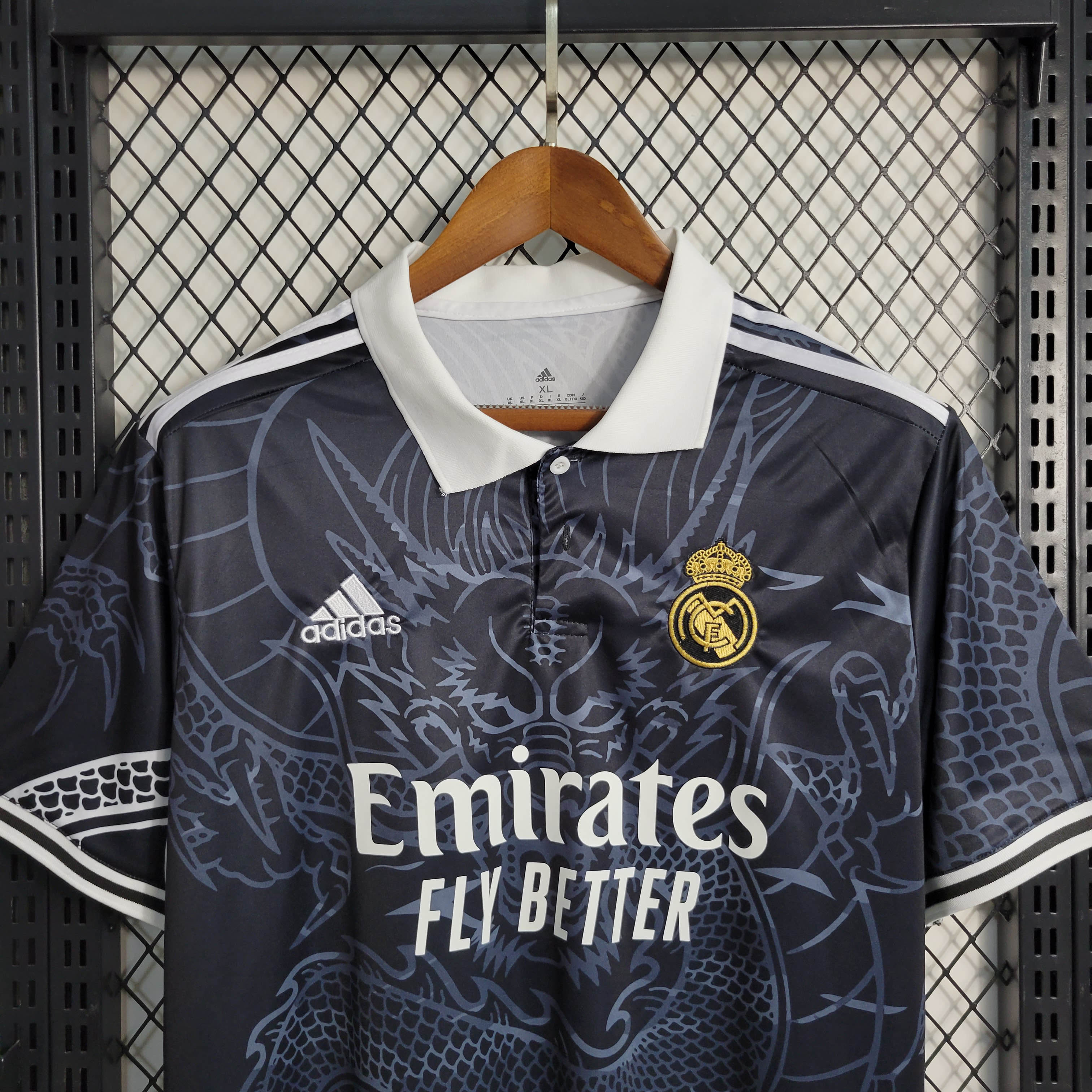 2023/2024 Real Madrid Chinese Dragon Black Football Shirt