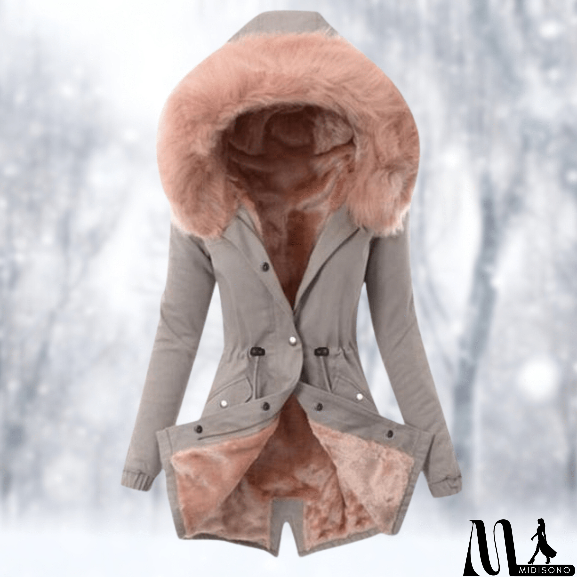 MidiSono - Effortless and Chic winter Jacket