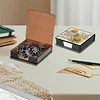 Diamond Painting PU Dragonfly Notecard Box with 160 Sheets Paper Note Holder