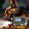 10000mAh Emergency Radio Solar/Hand Crank Charging Multifunctional DAB FM Radio