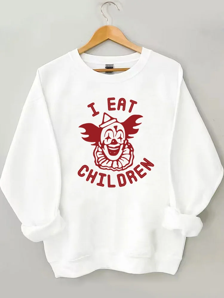 Eagerlys Scary Clown Sweatshirt Eagerlys