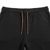 Men's Vintage Waffle Knit Surfing Zipper Pockets Elastic Waist Cargo Shorts by Inlyline