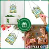 4Pcs Diamond Painting Summer Window Pendants Suncatcher Hanging Kits for Home Porch Farmhouse