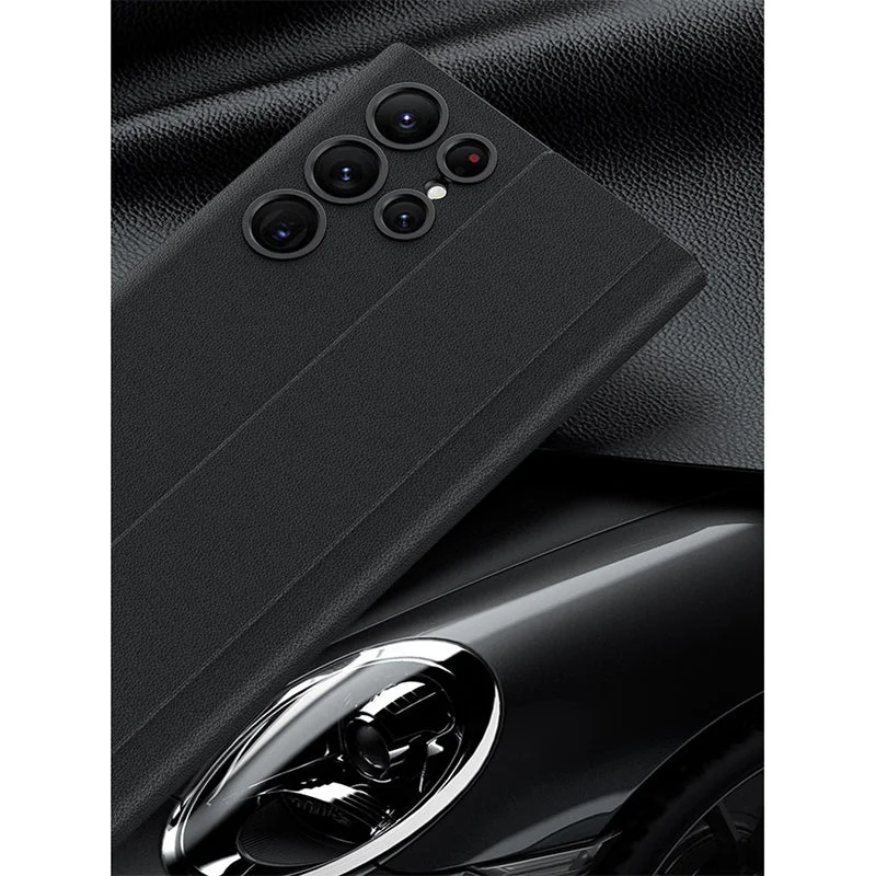 Suitable For Samsung S22 Business Flip Holster Anti-Fall Mobile Phone Case