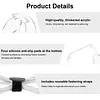 Earphone Storage Stand Fit for Shokz OpenRun Pro 2/OpenRun Air/OpenSwim Pro Earbuds Storage Rack Anti-Slip Shock Resistant