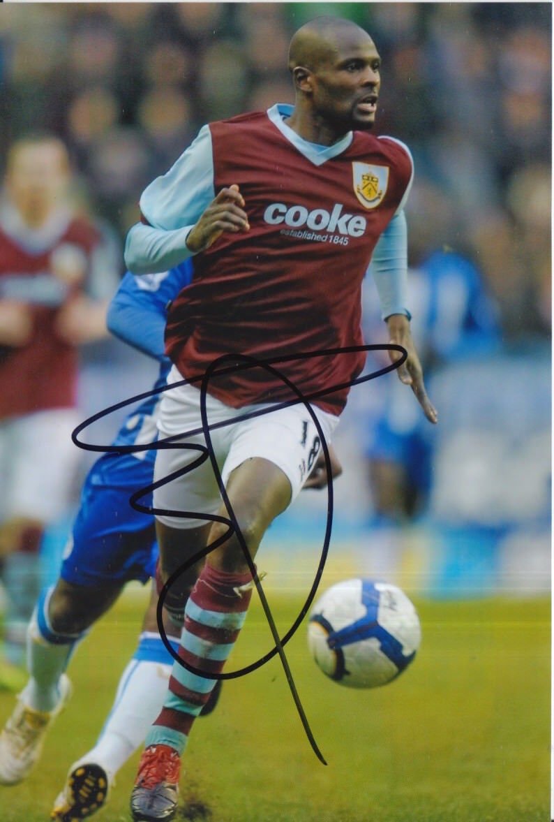 BURNLEY HAND SIGNED LEON CORT 6X4 Photo Poster painting.