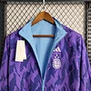 2023/2024 Argentina Reversible Windbreaker(Purple-light blue)Football Shirt 1:1 Thai Quality