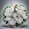 Diamond Painting-DIY Crystal Rhinestone Dancing Girl