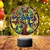 Acryl Schmetterling Baum des Lebens doppelseitig - 5d DIY Bastellampe