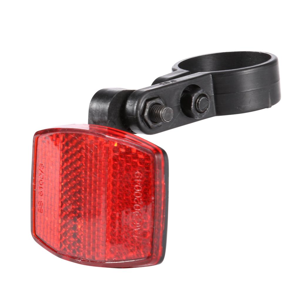 

Bicycle Front Rear Plsatic Reflective Lens MTB Road Bike Night Safe Warning, Red, 501 Original