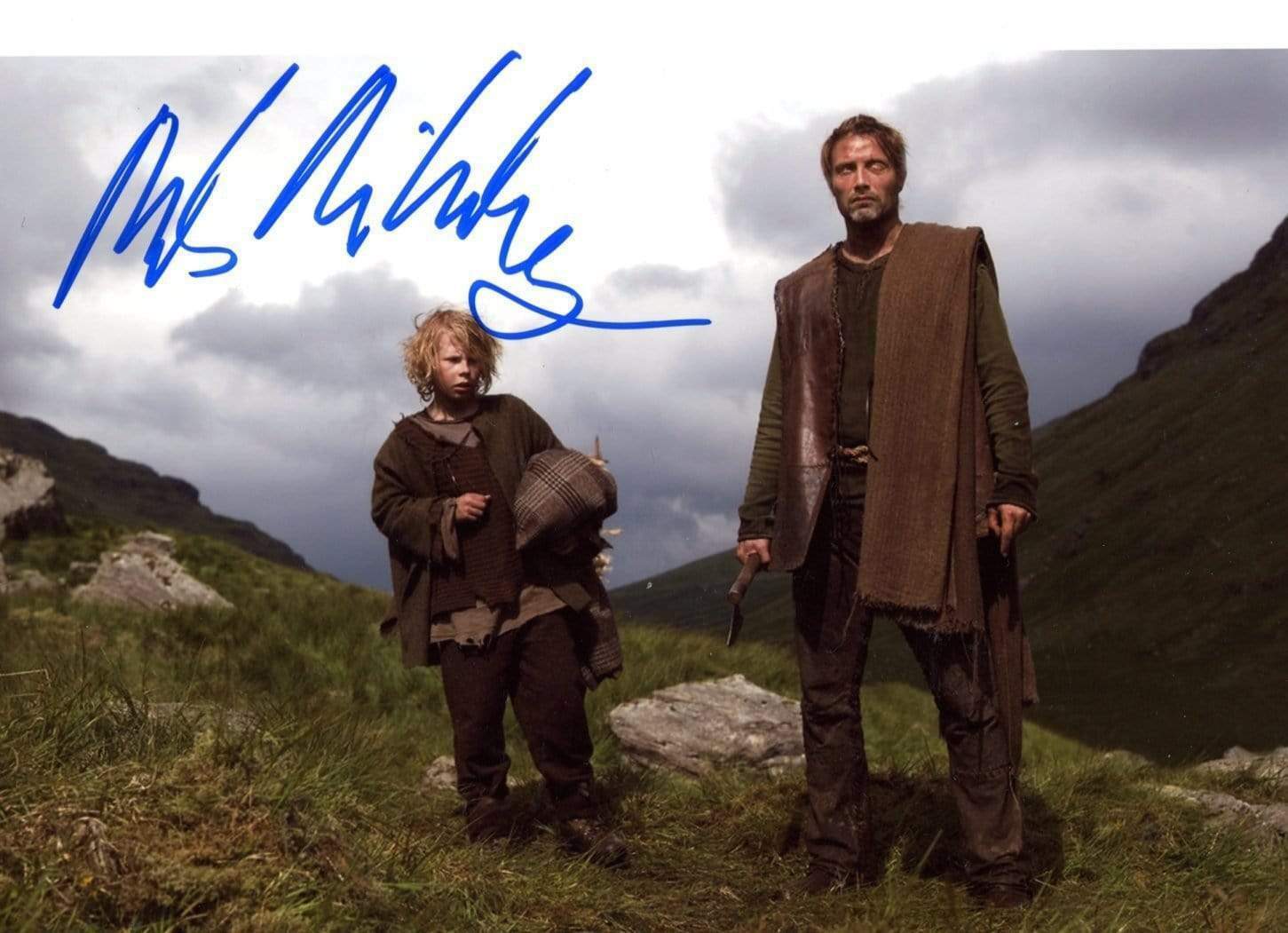 Mads Mikkelsen ACTOR autograph, signed Photo Poster painting