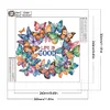 Diamond Painting-DIY Crystal Rhinestone Butterfly Saying